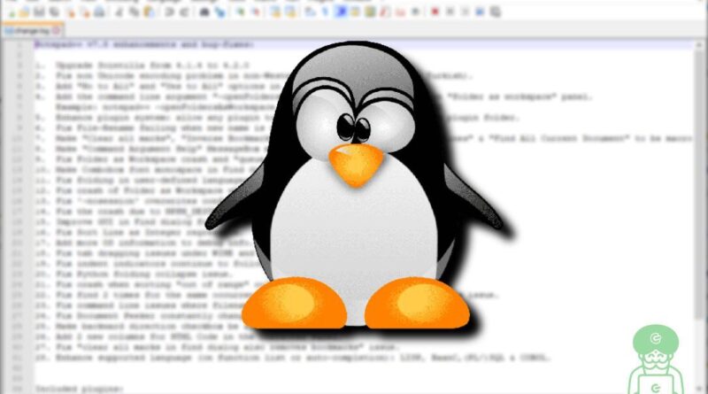 note plu plus su linux