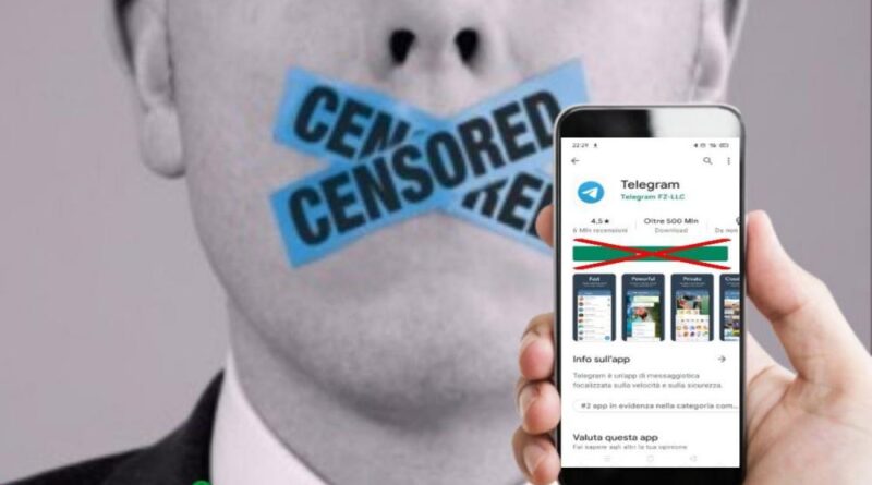 telegram-a-rischio-censura