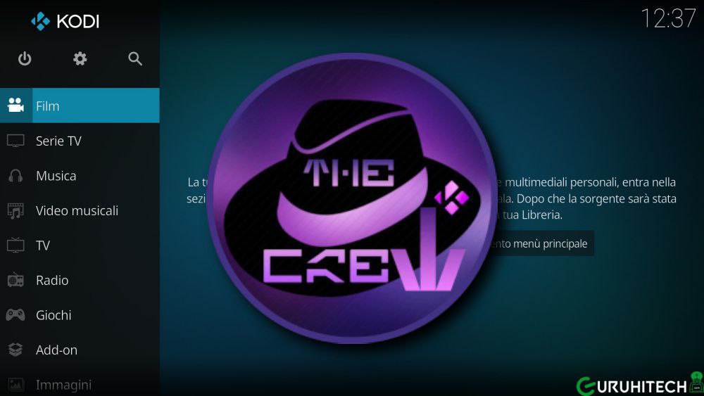 The Crew Kodi addon guida all'installazione • GuruHiTech