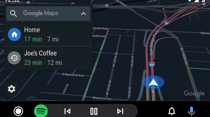 google-maps-android-auto