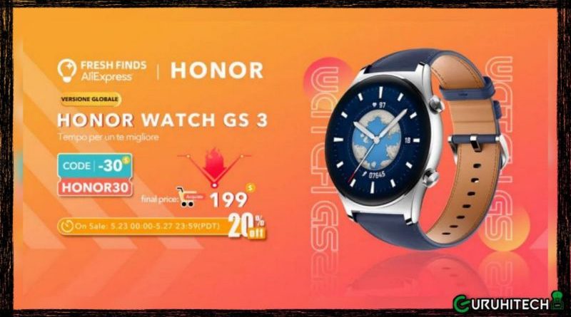 honor watch gs 3