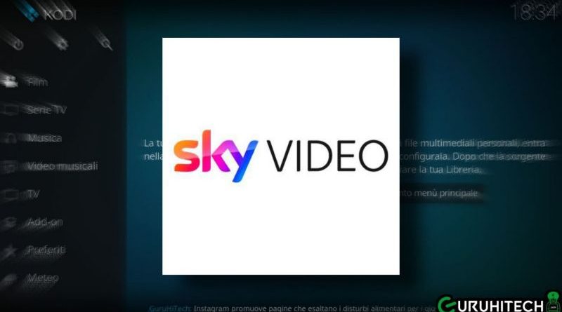 sky video italia addon