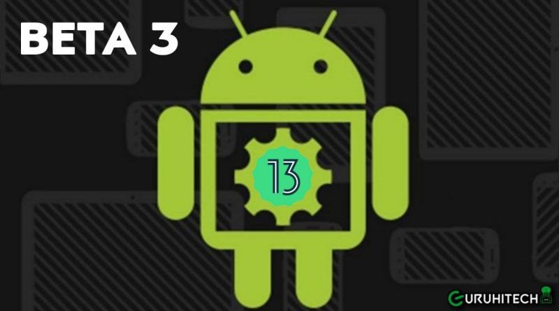 android 13 beta 3