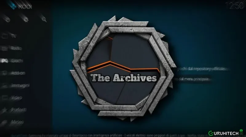 the archives