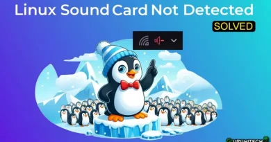 linux sound card fix