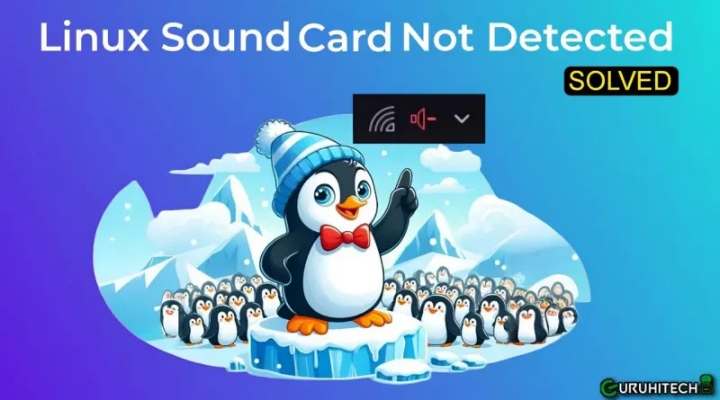 linux sound card fix