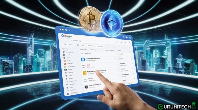 criptovalute su google search