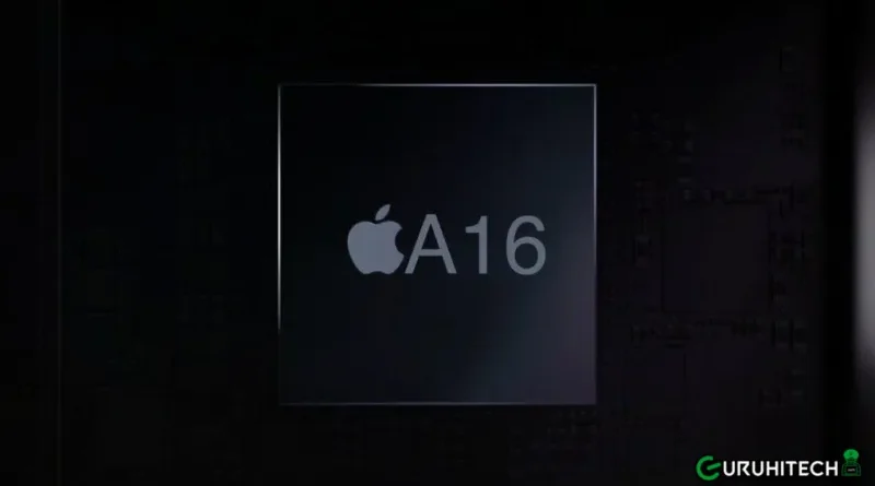 apple a16 bionic