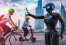 Stop ai furbetti in bicicletta e monopattino: a Dubai arriva il robot-poliziotto