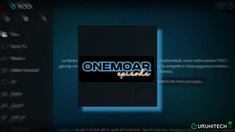 OneMoar Kodi Add-on: Guida Completa All'installazione • GuruHiTech