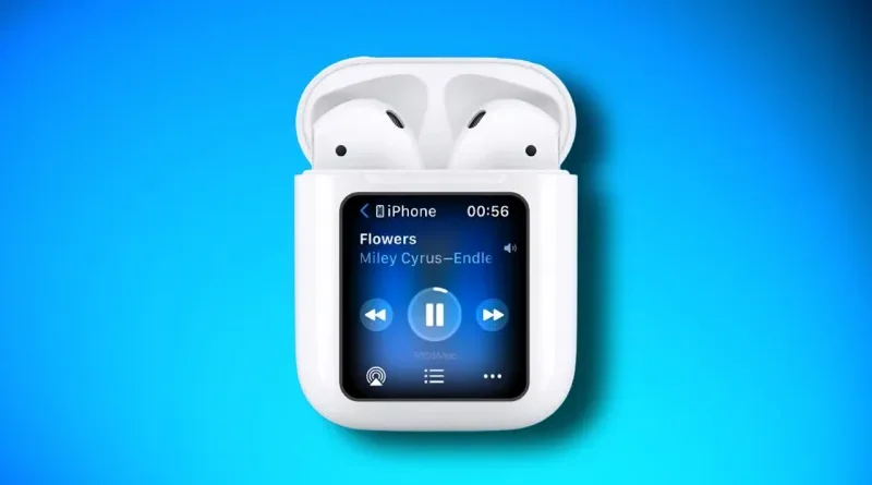 AirPods con display touch