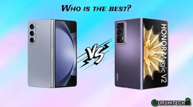 galaxy z fold5 vs honor magic v2