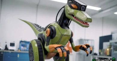 robot velociraptor