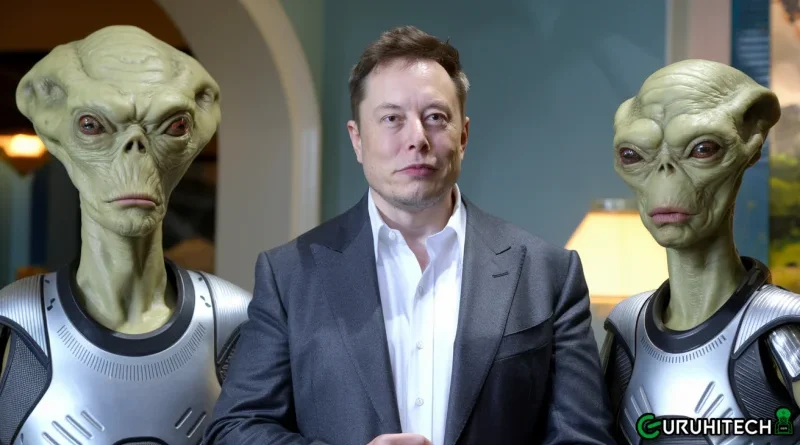 elon musk e alieni