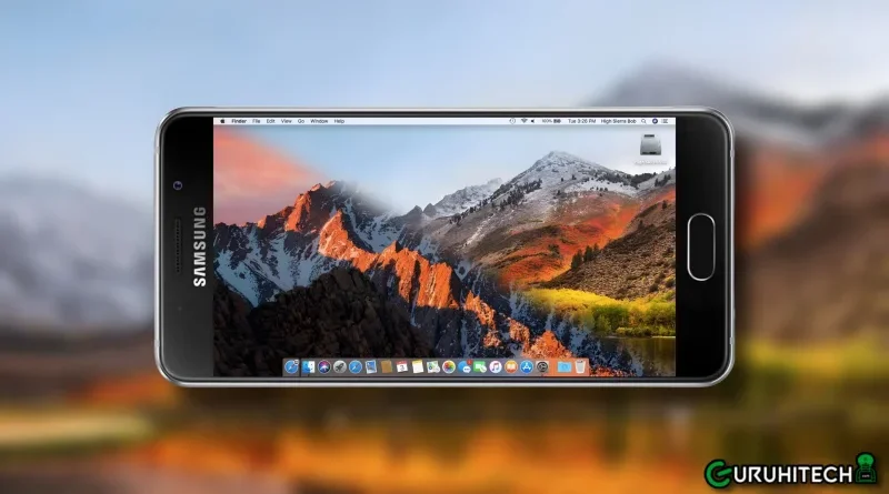 macOS High Sierra su Android