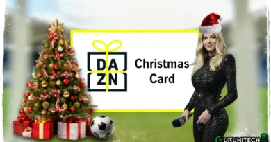 dazn christmas card