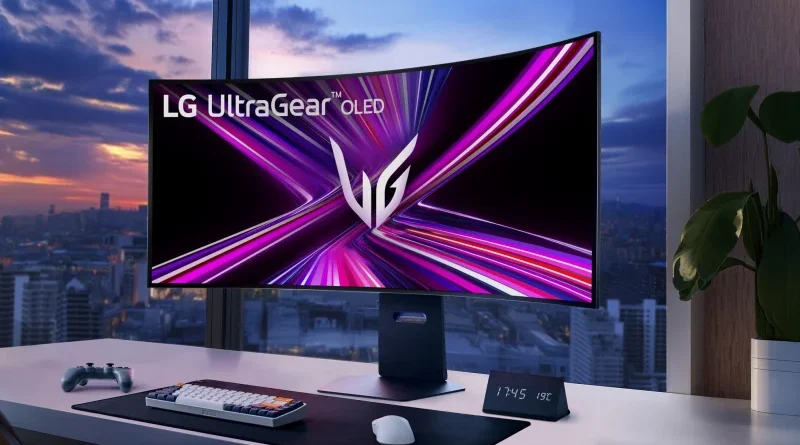 LG UltraGear OLED Bendable Gaming Monitor