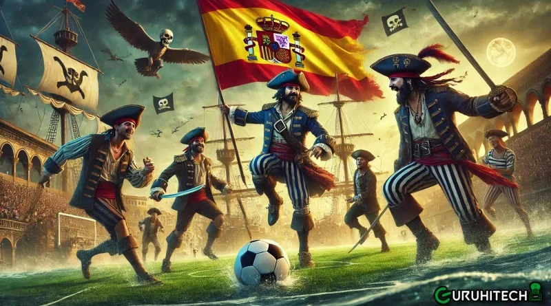 pirateria in spagna