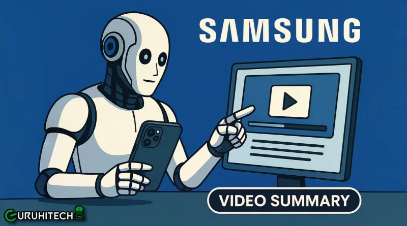 AI Video Summarize
