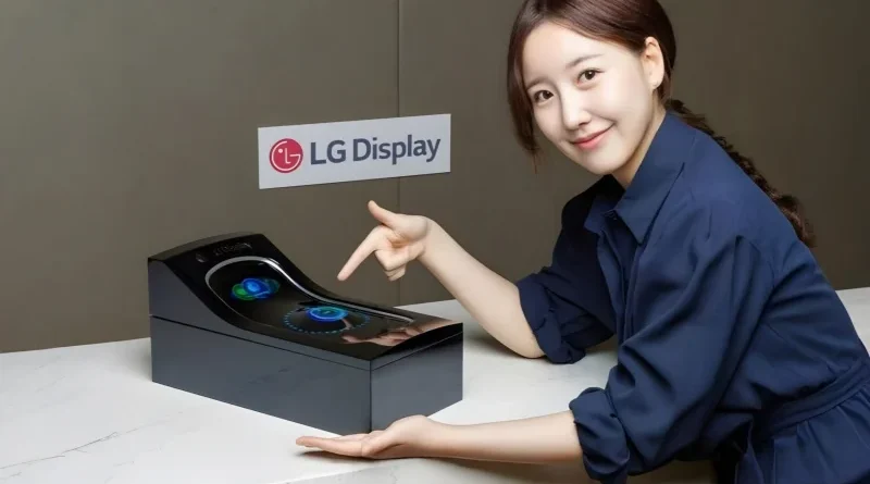 LG schermo OLED elastico