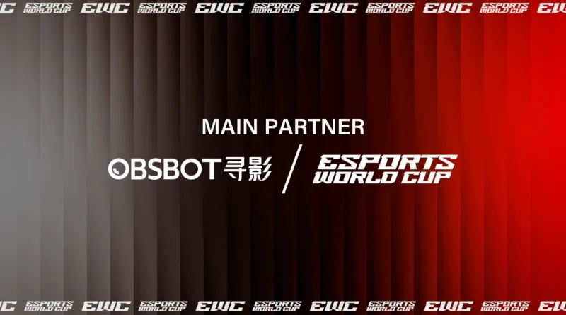 OBSBOT diventa Partner Ufficiale della Esports World Cup 2025: fotocamere AI per una nuova esperienza di gioco