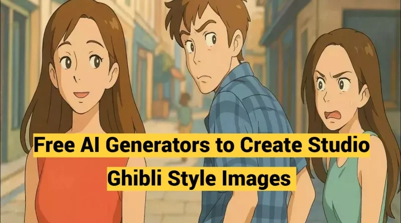 Generatori di intelligenza artificiale gratuiti per creare immagini in stile Studio Ghibli