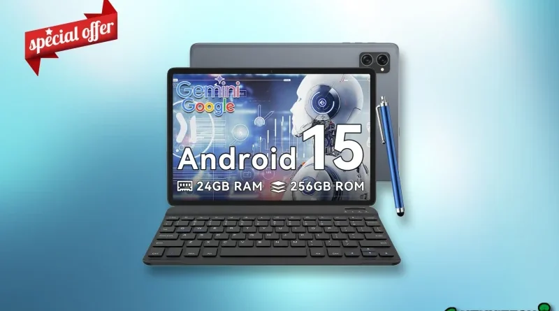 Super offerta: il tablet TABWEE con Android 15 e Gemini AI a soli 109,99€!