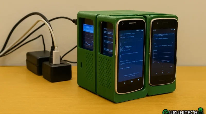 Riciclare? No, riutilizzare! Gli smartphone vecchi diventano mini data center