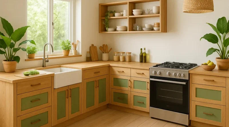 Sustainable Kitchen Design: Eco-Friendly Choices in Countertops and Cabinets