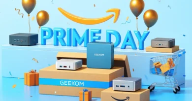 GEEKOM Prime Day 2025: offerte imperdibili sui Mini PC con sconti fino a 250€!
