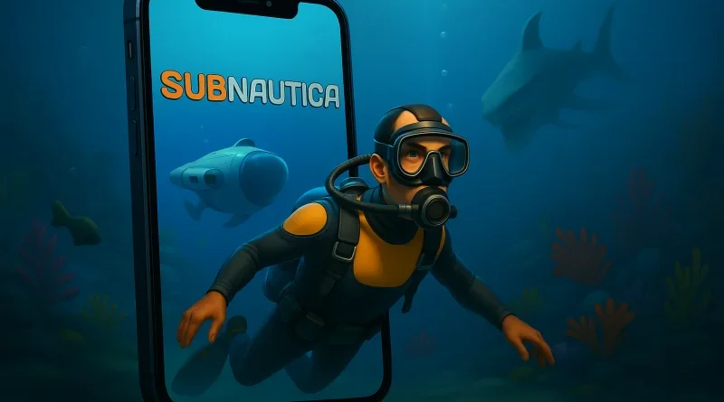 Subnautica sbarca su iOS e Android: il survival cult ora è tascabile