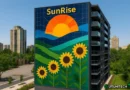 Canada, il più grande murale solare del mondo: arte e tecnologia sulla stessa facciata