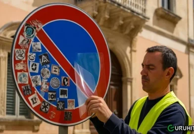 Lecce dichiara guerra agli adesivi abusivi: arriva la pellicola anti-sticker