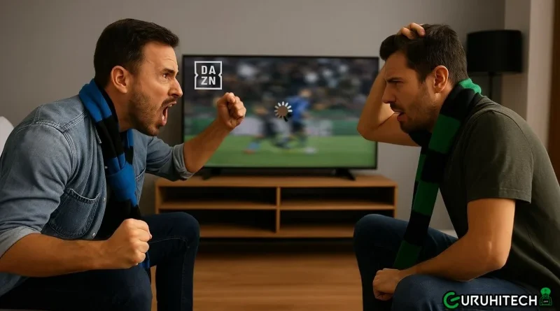 DAZN in tilt durante Inter-Sassuolo: utenti infuriati sui social