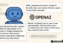 OpenAI lancia la libreria di prompt: l’ABC dell’intelligenza artificiale per tutti