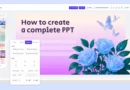 screenshot of workppt ai presentation maker interface