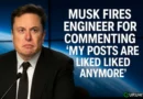Musk licenzia un ingegnere di X: i suoi post non interessavano più nessuno
