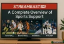 A Complete Overview of Sports Support on StreamEast Live