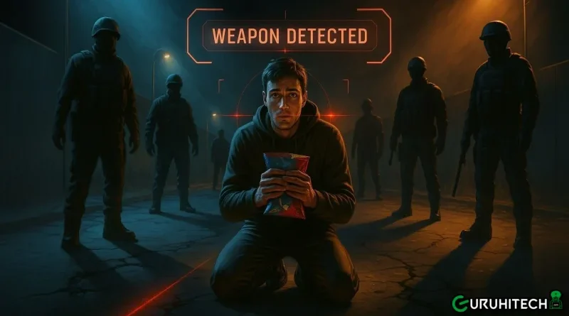 Allucinazioni artificiali: l’IA confonde un pacco di patatine con una pistola