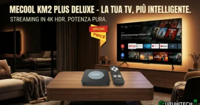 MECOOL KM2 PLUS Deluxe: il TV Box con Android TV è in offerta speciale