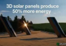 Rivoluzione del fotovoltaico: i pannelli solari 3D producono il 50% di energia in più