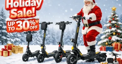 Promozione natalizia Ausom: sconti stile Black Friday e regali per ogni e-scooter