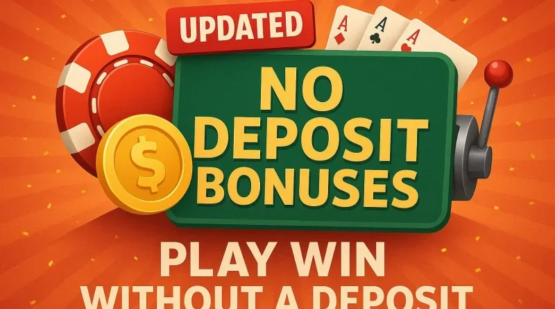 Updated No Deposit Bonuses — Play & Win Without a Deposit