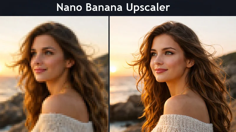 Nano Banana Upscaler Cover