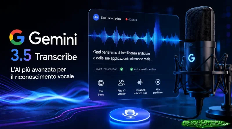 gemini 3.5 transcribe