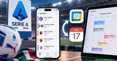 Calendario Serie A sempre aggiornato sul tuo smartphone: come sincronizzarlo con Google e Apple