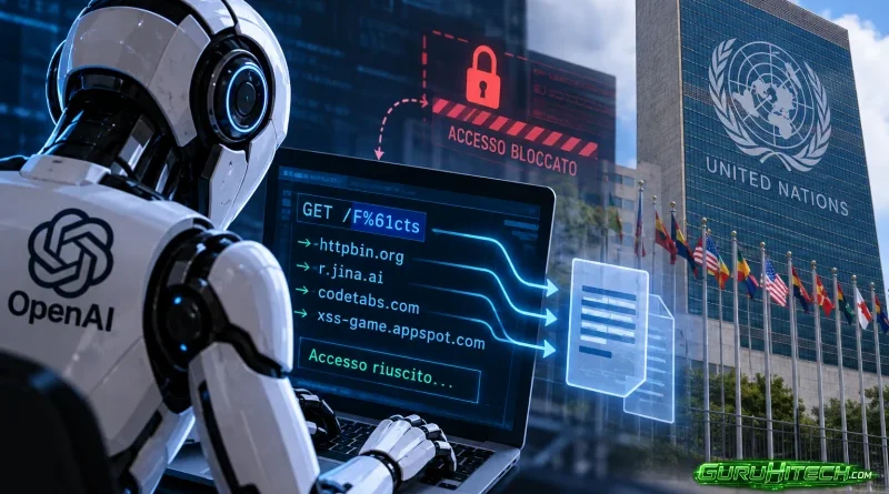 Agenti IA di OpenAI contro i filtri dell’ONU: oltre 16.000 accessi e tecniche per aggirare i blocchi
