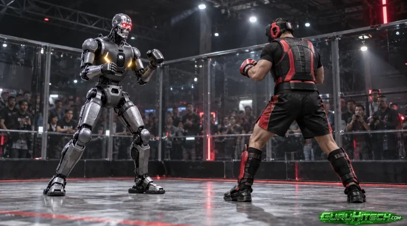 Benvenuti in Terminator: un uomo ha combattuto davvero contro un robot umanoide