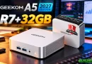 GEEKOM A5 2027 Edition: il mini PC Ryzen 7 che lavora senza sosta, ora in super offerta!