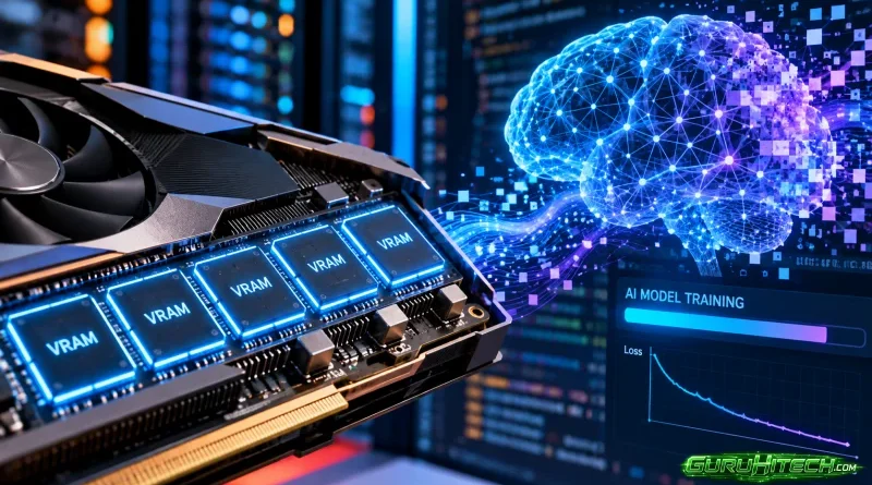 How GPU memory (VRAM) impacts AI model training
